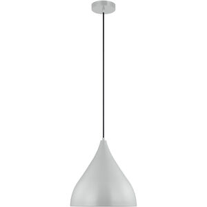 Oden 1 Light 14 inch Matte Grey Pendant Ceiling Light