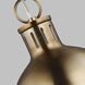 TOB by Thomas O'Brien Hanks 1 Light 8.13 inch Satin Brass Pendant Ceiling Light