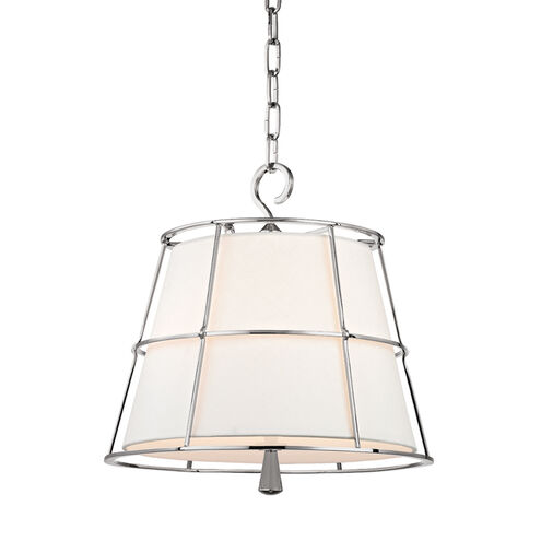 Savona 2 Light 15.5 inch Polished Nickel Pendant Ceiling Light