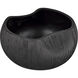Scribing 5 X 2.5 inch Candle Bowl in Black, Votive