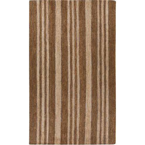 Columbia 132 X 96 inch Dark Brown, Taupe Rug