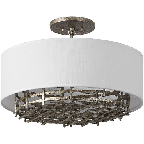 Cameo 4 Light 20 inch Campagne Luxe Convertible Semi-Flush or Pendant Ceiling Light