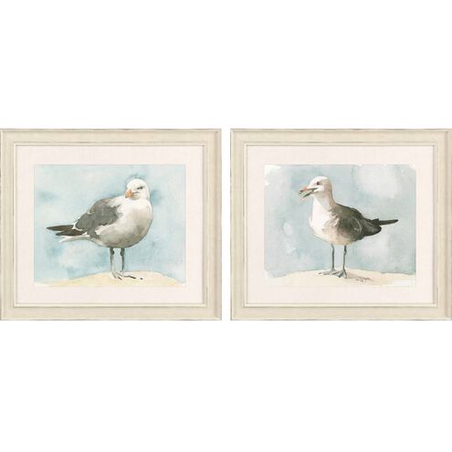 Animals Collection Blue Framed Art