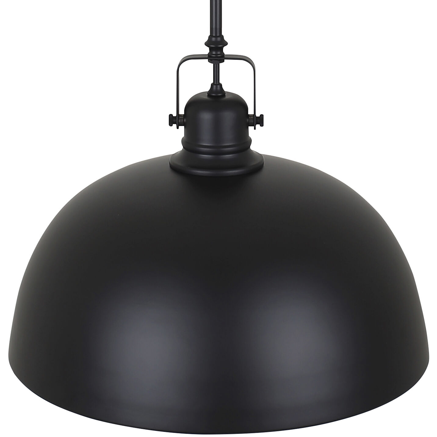 Polo 1 Light 16 inch Black Pendant Lighting Ceiling Light