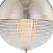 Portland LED 10 inch Polished Nickel Mini Pendant Ceiling Light