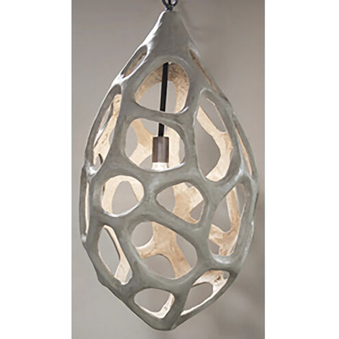 Guscio 2 Light 17 inch Pendant Ceiling Light, Oval