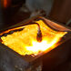 Lava LED 6 inch Brass Mini Pendant Ceiling Light