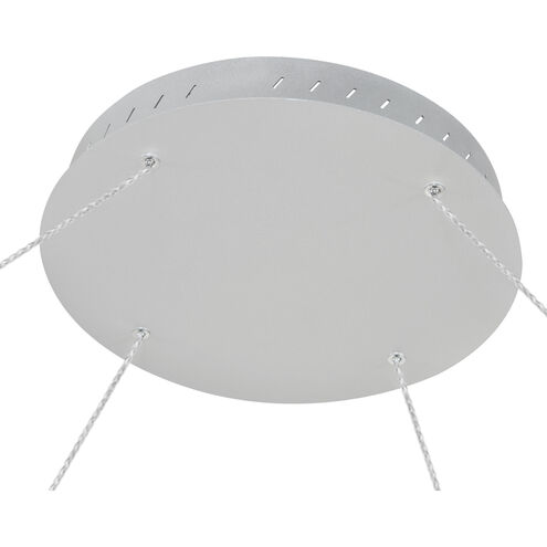 Tania 60 inch Silver Chandelier Ceiling Light