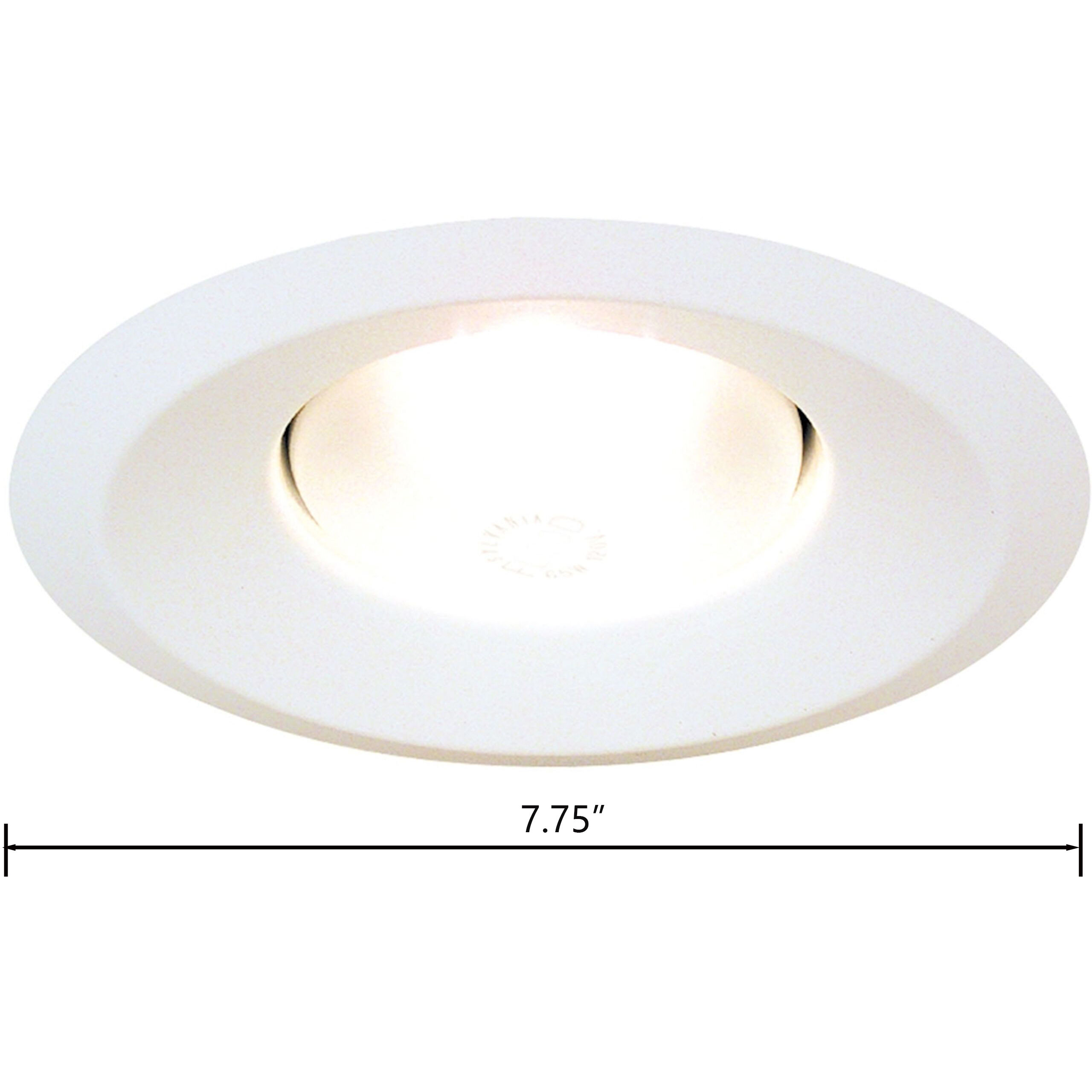 Align Matte White Recessed Trim