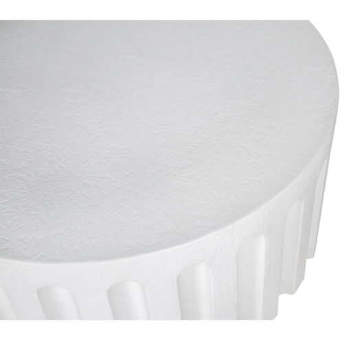 Eris 38 X 38 inch White Outdoor Coffee Table