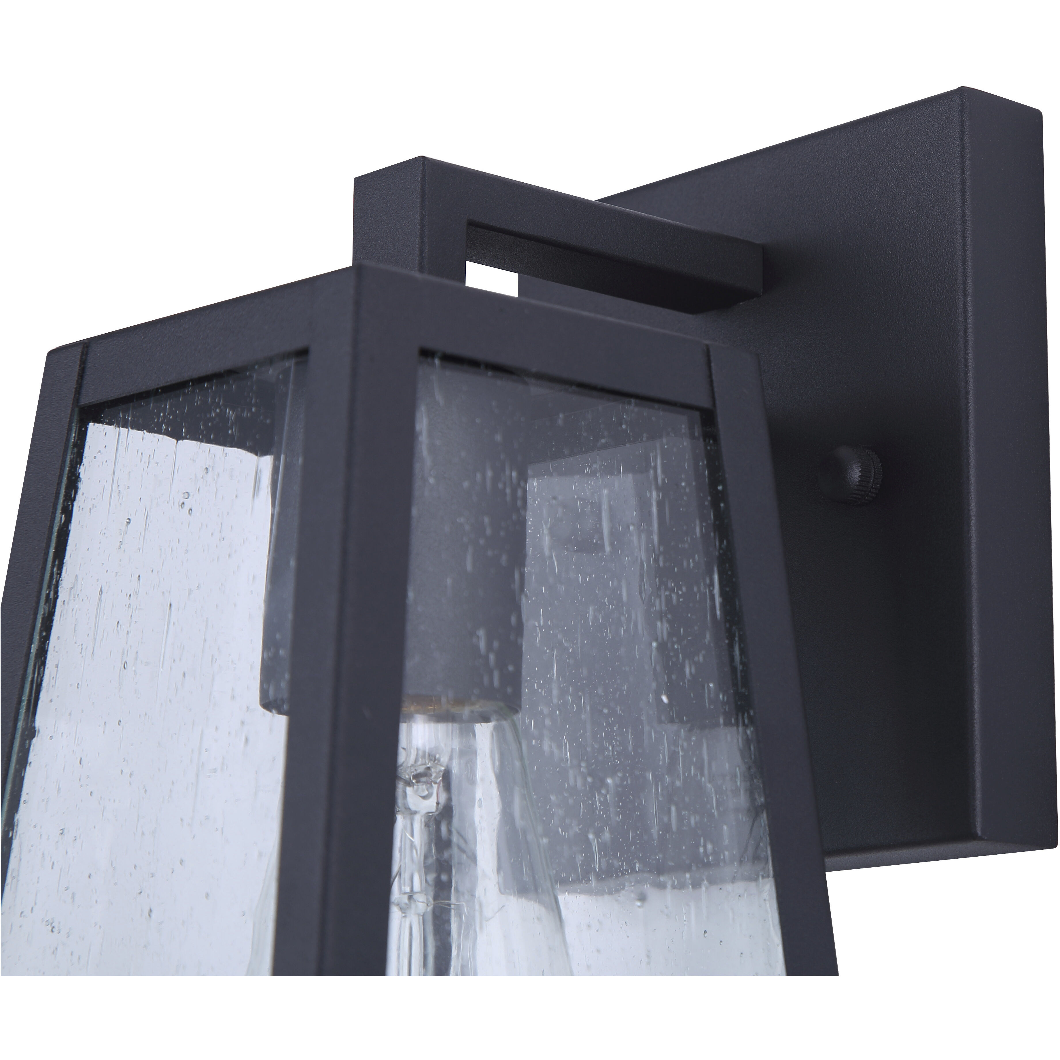 Coralea 1 Light 10.75 inch Sand Black Outdoor Wall Lantern