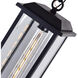 Blackbridge 1 Light 6 inch Black Outdoor Hanging Light