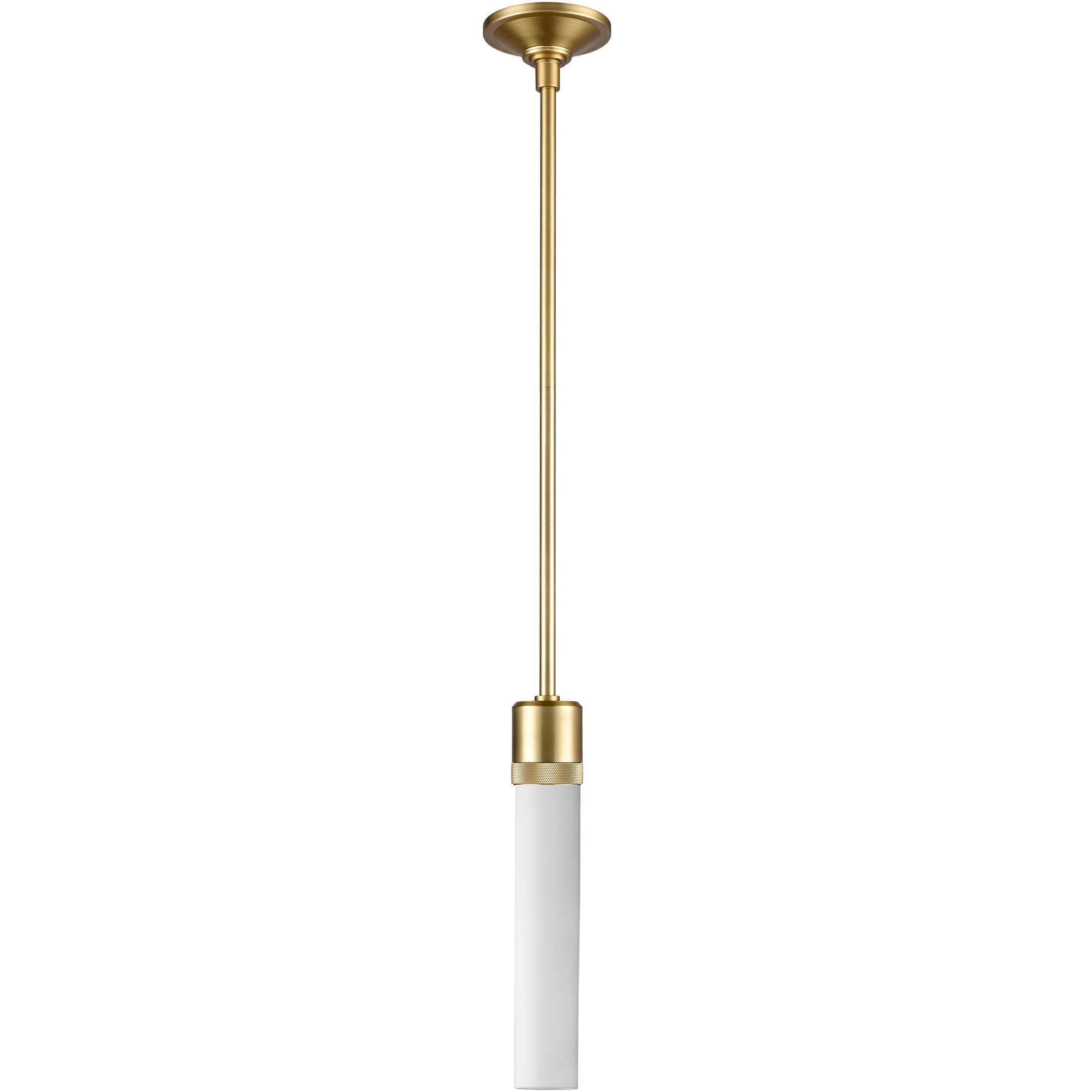 Zigrina 1 Light 5.13 inch Aged Brass Pendant Ceiling Light