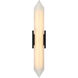 Rigio LED 5.5 inch Matte Black Wall Sconce Wall Light