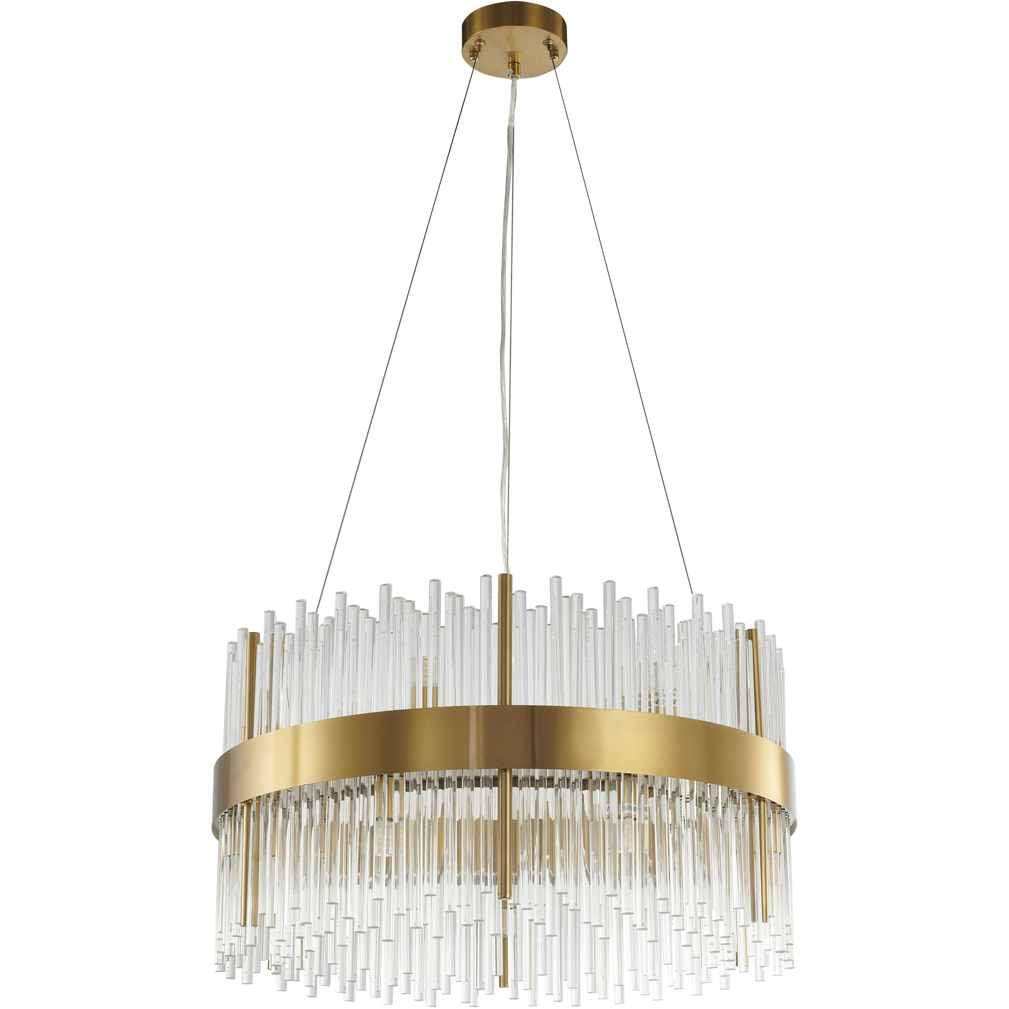 Canada 14 Light 24 inch Gold Chandelier Ceiling Light