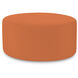 Universal 18 inch Seascape Canyon Outdoor Round Ottoman with Slipcover