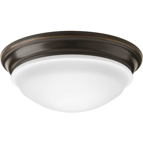 Beata LED 12.5 inch Antique Bronze Flush Mount Ceiling Light, Progress LED