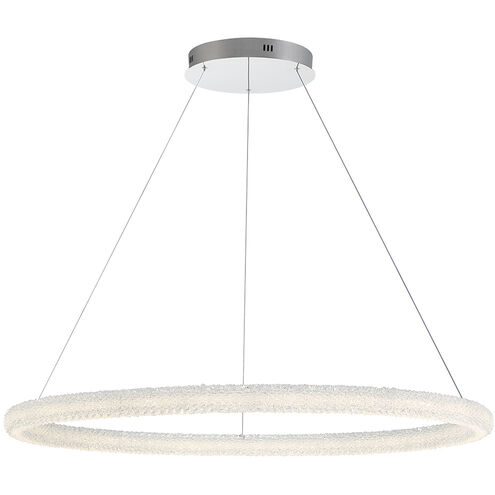 Sassi LED 48 inch Chrome Chandelier Ceiling Light