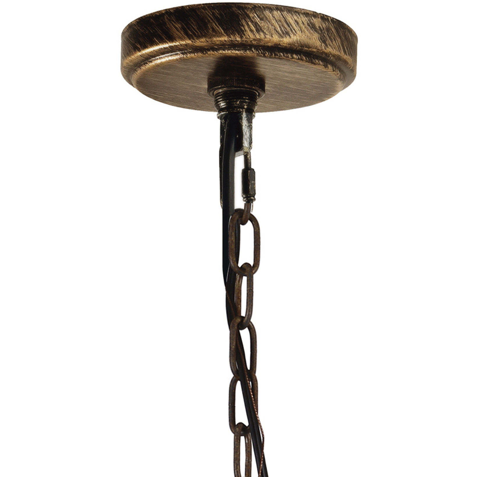 Nicole 1 Light 9 inch Brushed Chocolate Drum Shade Mini Pendant Ceiling Light