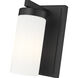 Danica 1 Light 4.75 inch Matte Black Wall Sconce Wall Light