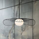 Langley 1 Light 24 inch Dark Matte Black Pendant Ceiling Light