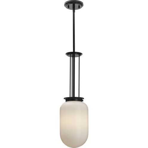 Alisse 1 Light 7.5 inch Matte Black Pendant Ceiling Light