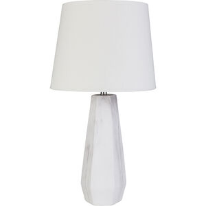 Palladian White Table Lamp