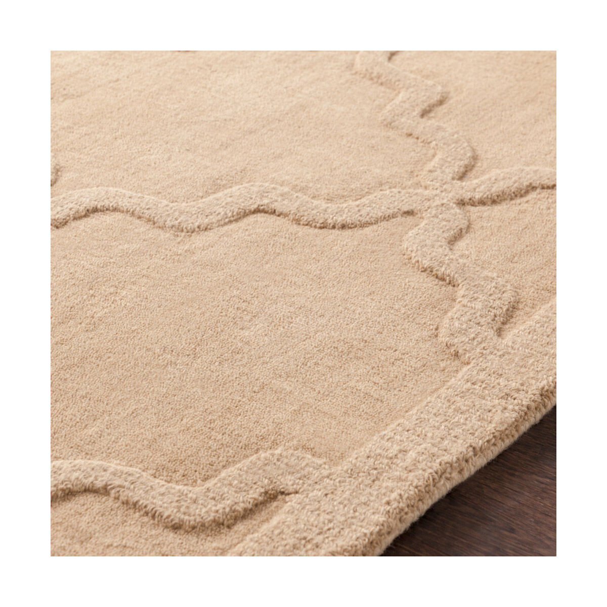 Central Park 60 X 36 inch Khaki Rugs, Rectangle