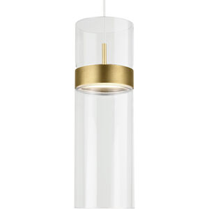Sean Lavin Manette LED 5 inch Natural Brass Pendant Ceiling Light, Integrated LED