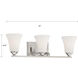 Treme 3 Light 23 inch Brushed Nickel Vanity Light Wall Light