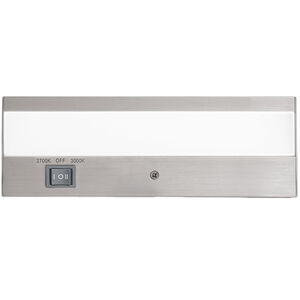 Undercabinet AND Task 120 LED 8 inch Brushed Aluminum Light Bar