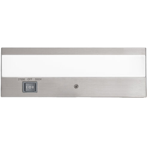 Undercabinet AND Task 120 LED 8 inch Brushed Aluminum Light Bar