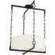 Abbott 4 Light 21.75 inch Matte Black Pendant Ceiling Light