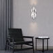 Chimes 6 Light 7.25 inch Polished Chrome Wall Sconce Wall Light