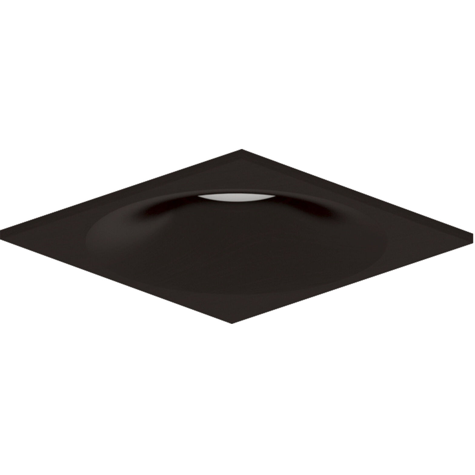 Pearl Bronze LED Square Bullnose Retrofit in Comfort Dim (3000K-2000K), 4" Retrofit