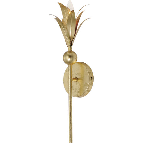 Paloma 1 Light 4.75 inch Gold Leaf Wall Sconce Wall Light