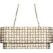 Premiere 7 Light 42 inch Antique Brass Chandelier Ceiling Light, Inline