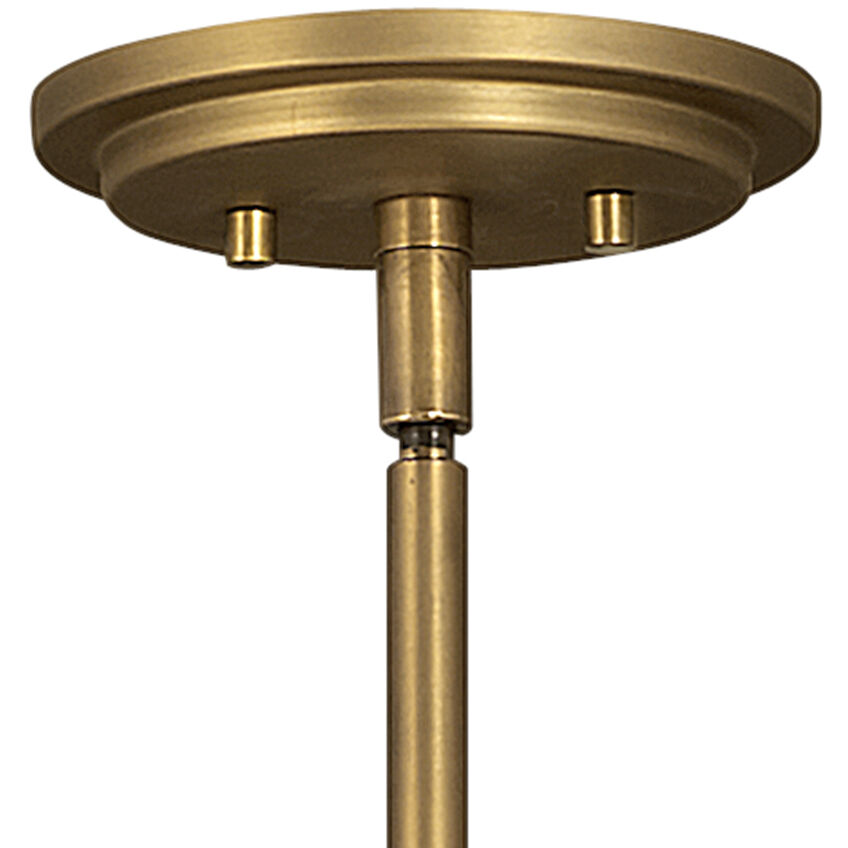 Somerset 1 Light 15.5 inch Heritage Brass Indoor Pendant Ceiling Light