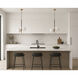 Vesper 2 Light 9.75 inch Satin Brass and Black Single Pendant Ceiling Light