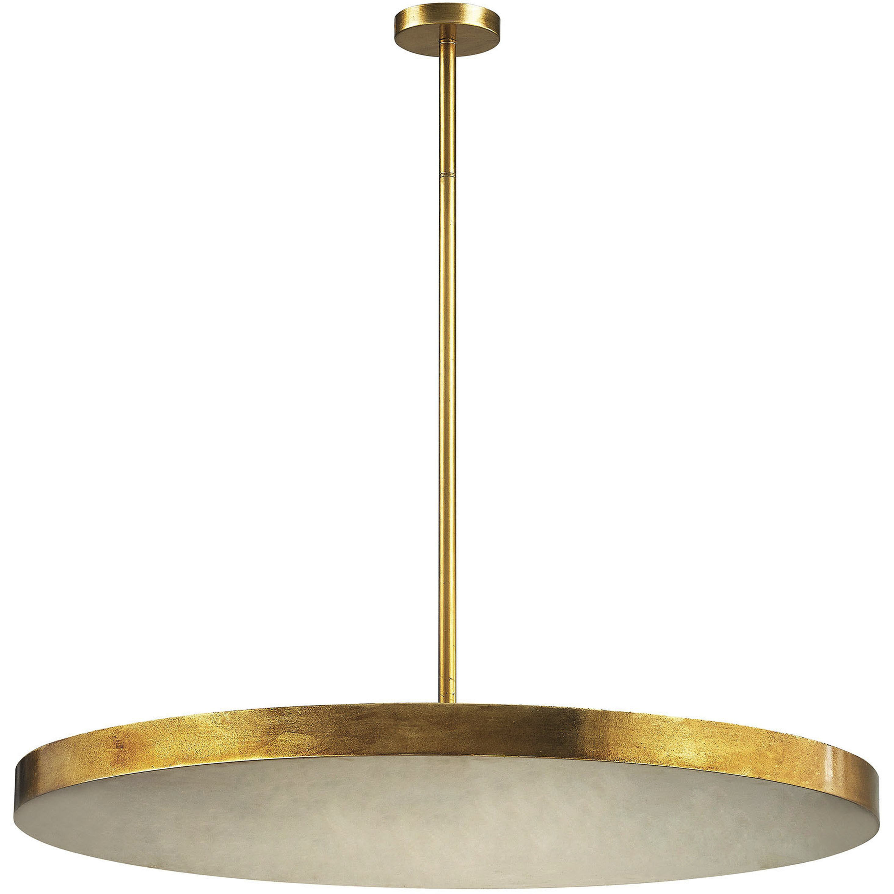 Laigne 4 Light 36 inch Gold Leaf Pendant Ceiling Light