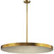 Laigne 4 Light 36 inch Gold Leaf Pendant Ceiling Light