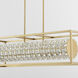 Elan 9.25 inch Aged Brass Pendant Ceiling Light