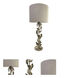 Ficus Leaf 27.5 inch 60.00 watt Silver Table Lamp Portable Light