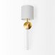 Santander 8.75 inch White Wall Sconce Wall Light