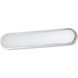 Latitude LED 24 inch Satin Nickel Bath Vanity Wall Light