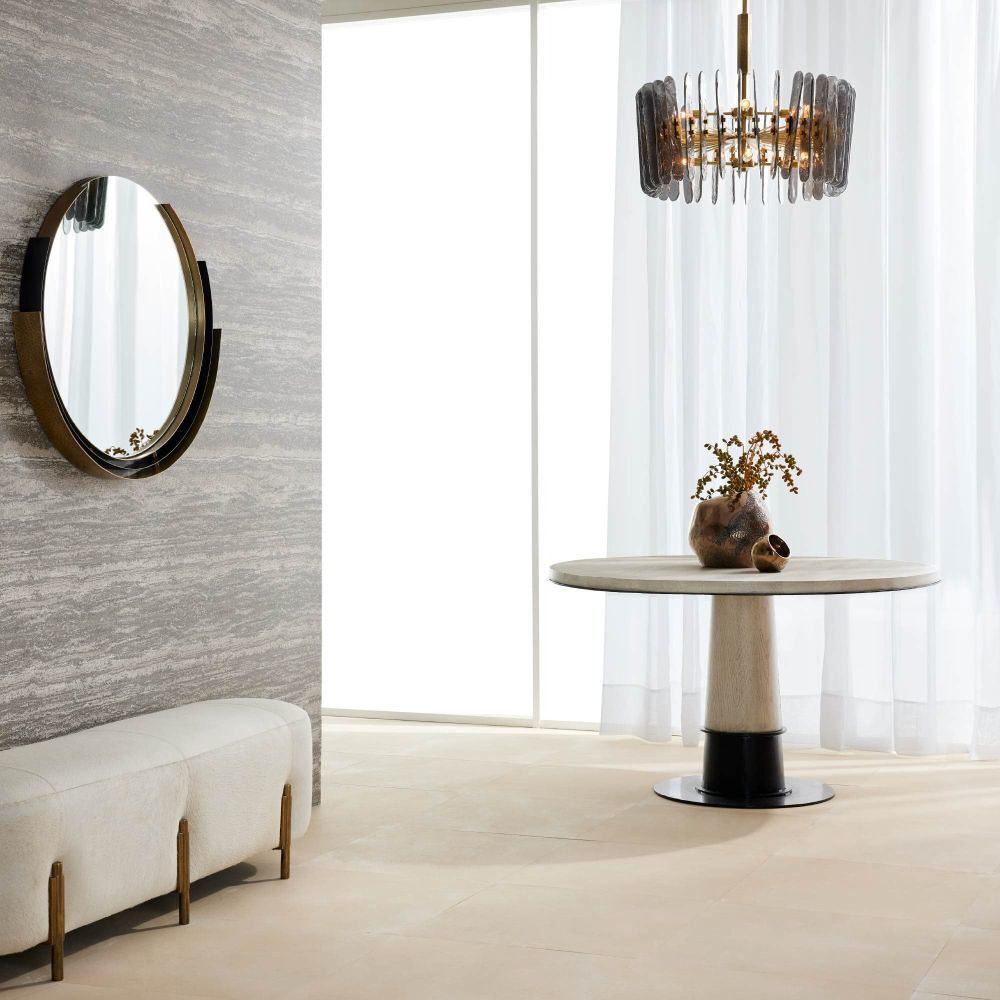 Justin 18.5 inch White Bench