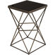 Uberto 24 X 15 inch Caged Frame Accent Table