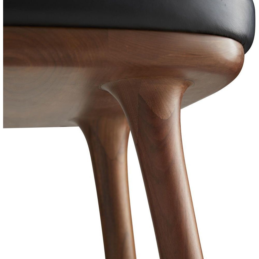 Walsh 35.5 inch Black Bar Stool