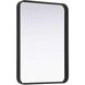 Remy 30 X 22 inch Black Mirror
