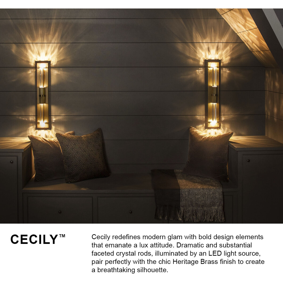 Cecily LED 5 inch Black Oxide ADA Interior Wall Mount Wall Light